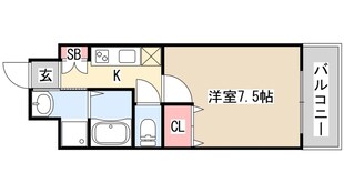 アドバンス神戸グルーブの物件間取画像